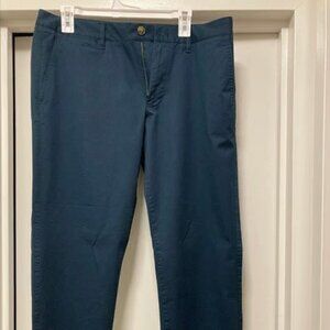 Bonobos stretch washed chinos 33x28 straight navy